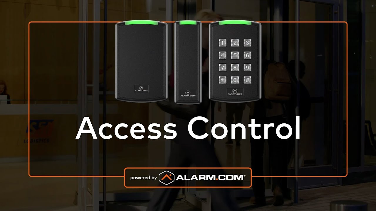 Alarm.com access control readers