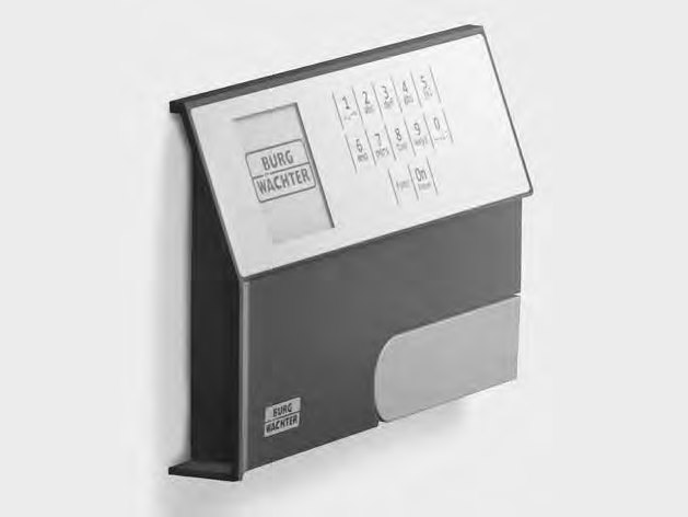 Burg-Wächter SecuTronic keypad with a display