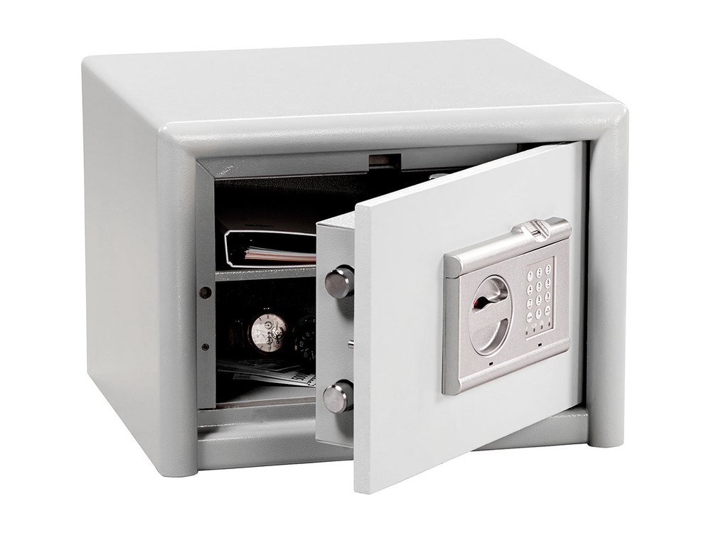 Burg-Wächter Combi-Line safe with a fingerscan keypad and rotary handle