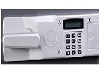Hollon office safe LCD keypad with a lever handle