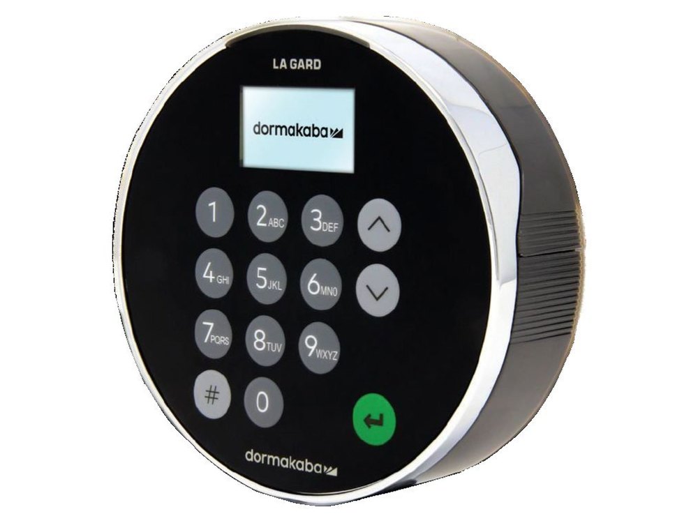 LA GARD 700 Series keypad with an OLED screen