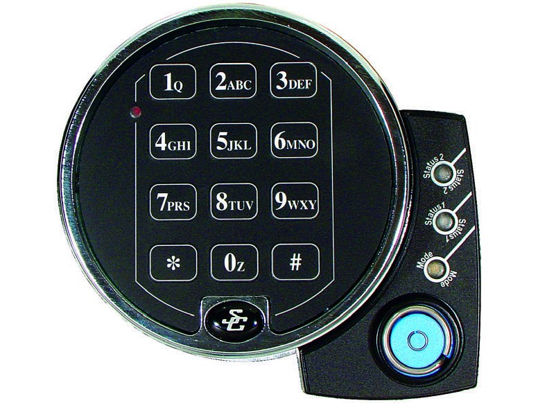 Sargent & Greenleaf Audit Lock keypad with extension base